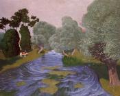 菲利克斯 瓦洛东 : Landscape at Arques-la-Bataille